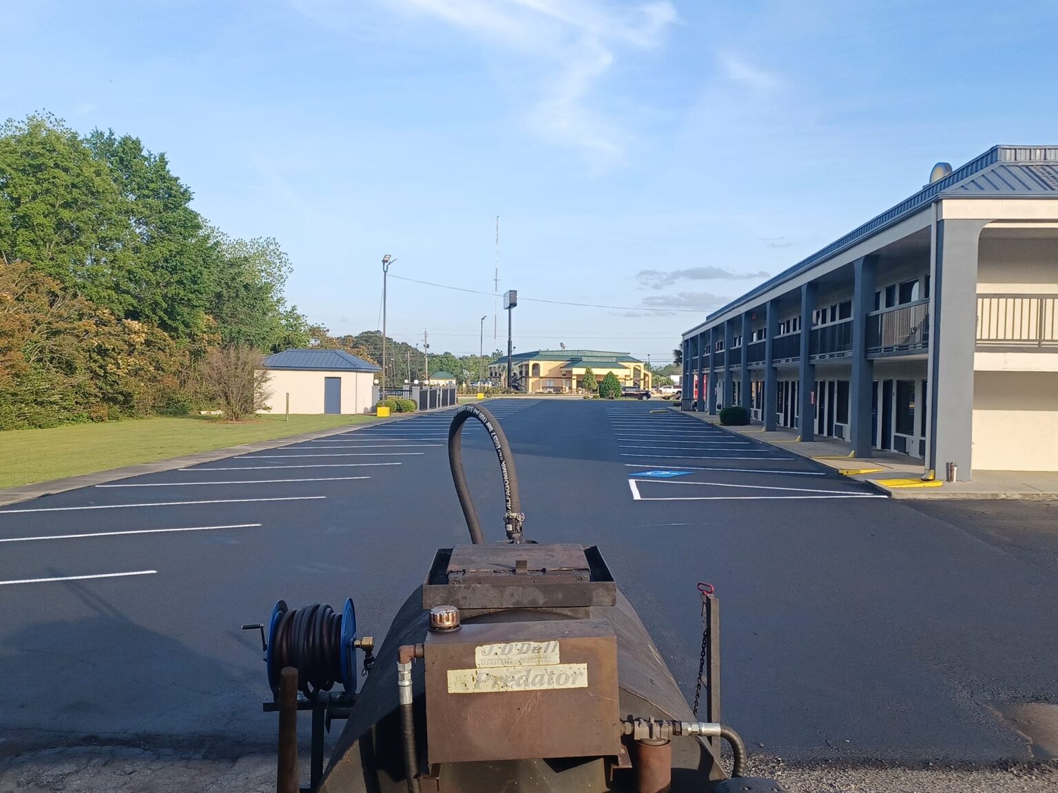 Sealcoating project